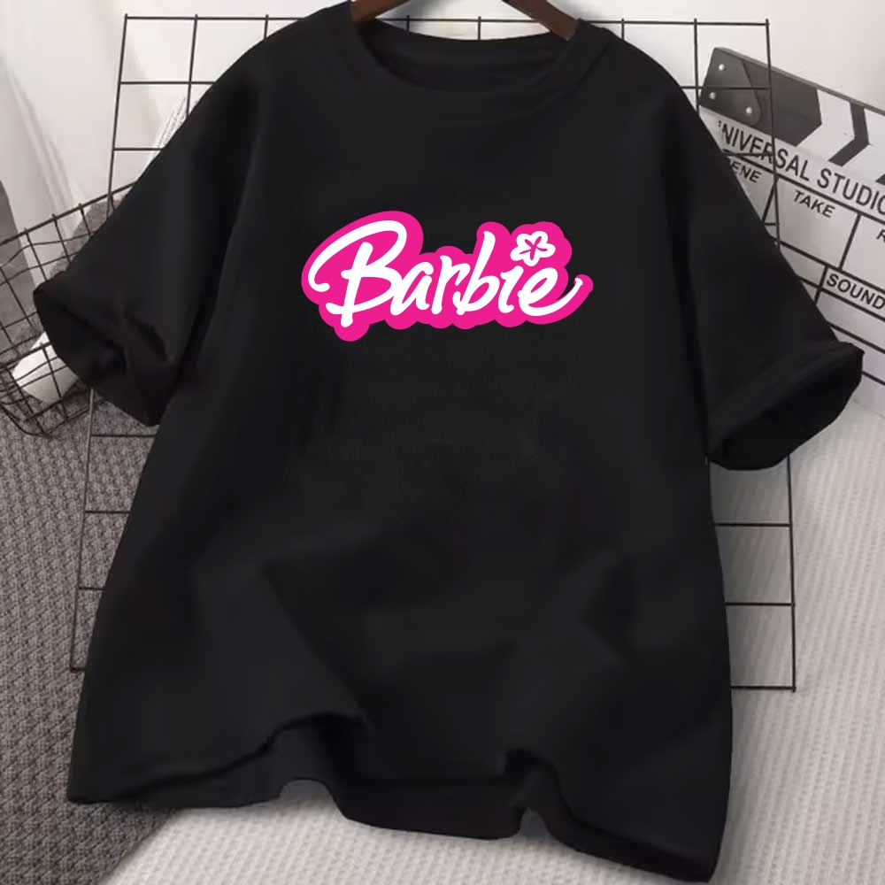 Drop Shoulder Ladies T-shirt-Barbie